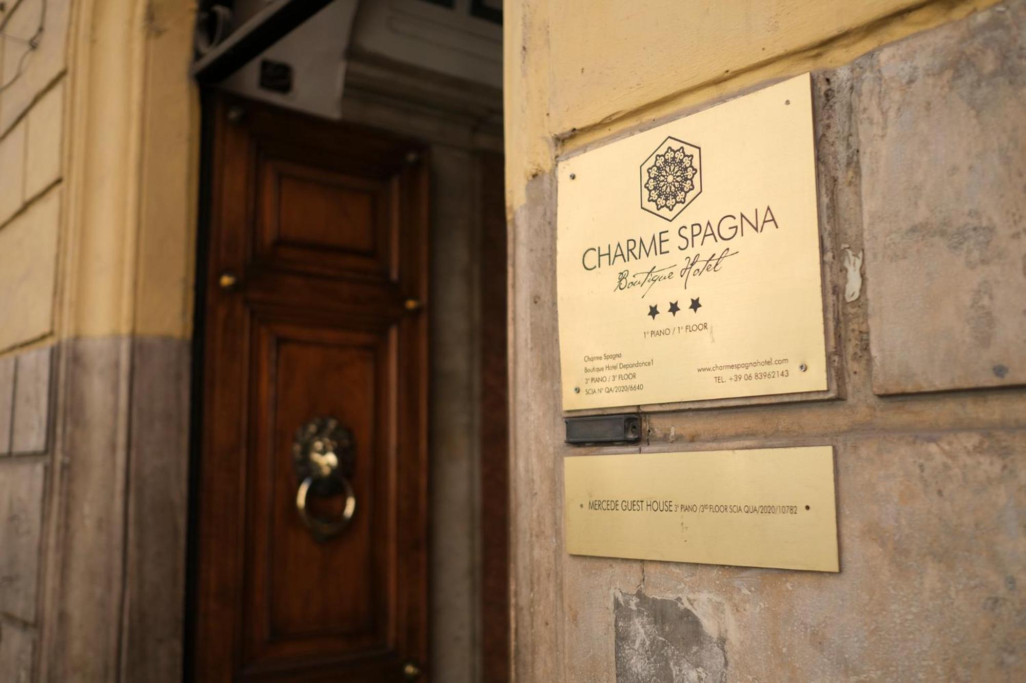 Charme Spagna Boutique Hotel Rome Exterior photo